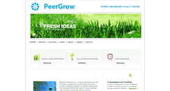 Desktop Screenshot of peergrow.com